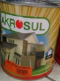 Tinta Akrosul Semibrilho ( para áreas externas)